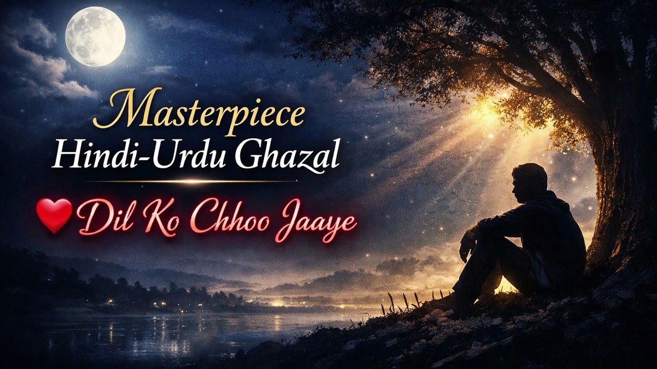 Shayad Main Zindagi Ki Sahar Le Ke Aa Gaya – Soulful Urdu Ghazal | Timeless Classic