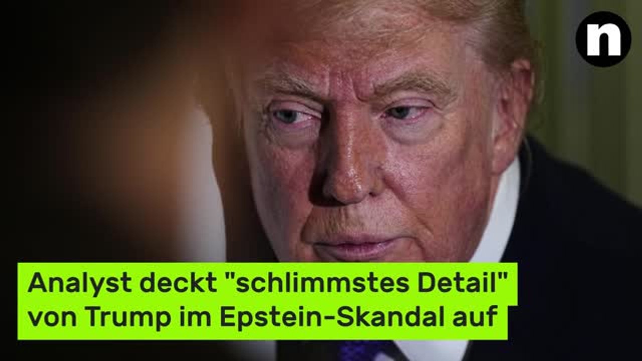 Donald Trump: Analyst deckt 'schlimmstes Detail' von US-Präsident im Epstein-Skandal auf