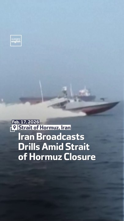 Iran Broadcasts Drills Amid Strait of Hormuz Closure