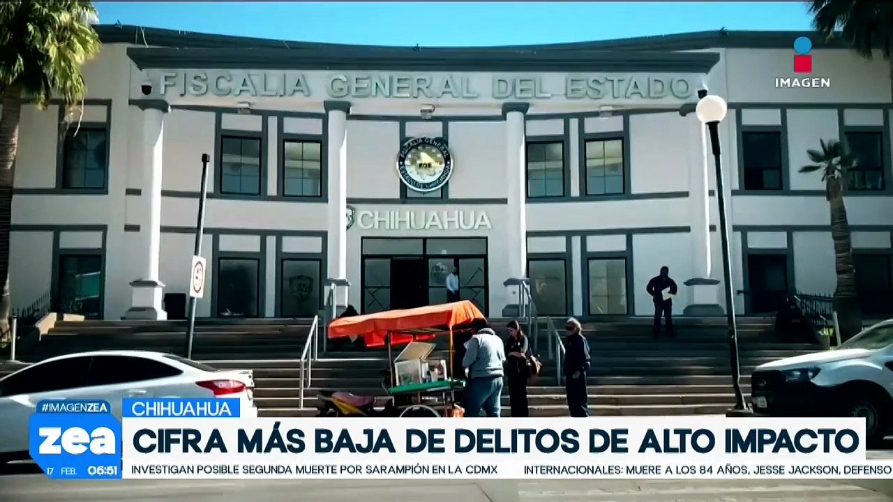 Chihuahua cierra 2025 con la cifre de delitos más baja | Noticias con Francisco Zea