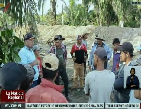 Realizan construcción de 23 kilómetros de vialidad para transporte de cosechas en Guasdualito