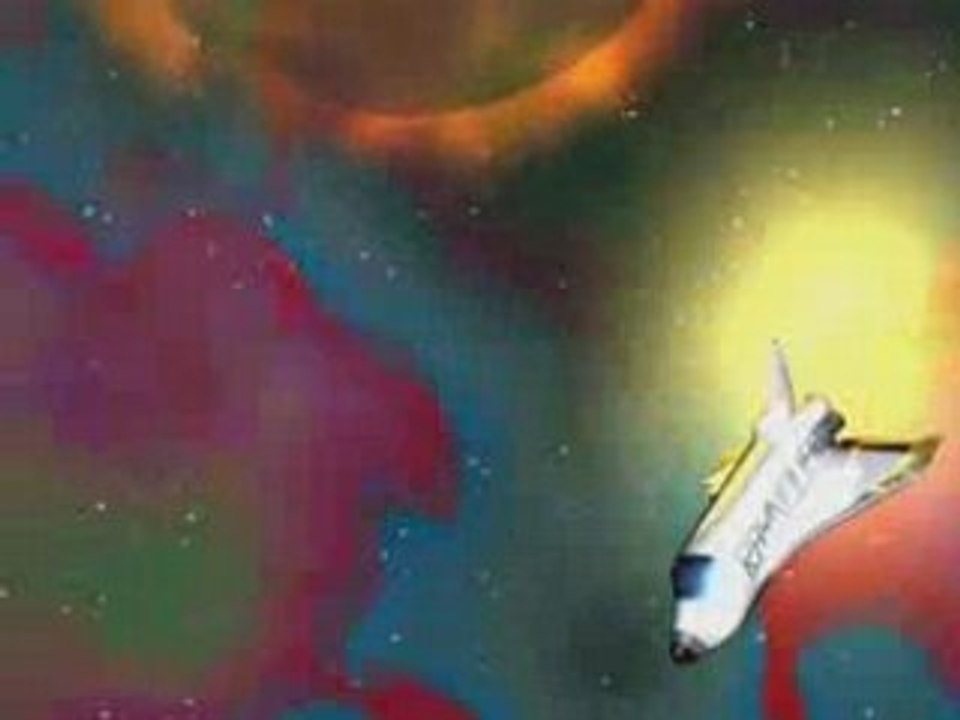 blender  système solaire