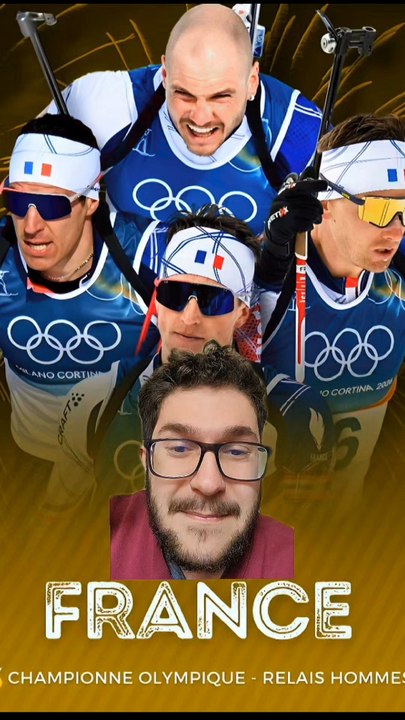 CHAMPION OLYMPIQUE 🇫🇷🇫🇷🇫🇷🇫🇷Le relais à réalisé une performance exceptionnelle en décrochant l'or sur le relais homme avec Fabien Claude, Emilien Jacquelin, Quentin Fillon Maillet et Éric Perrot !