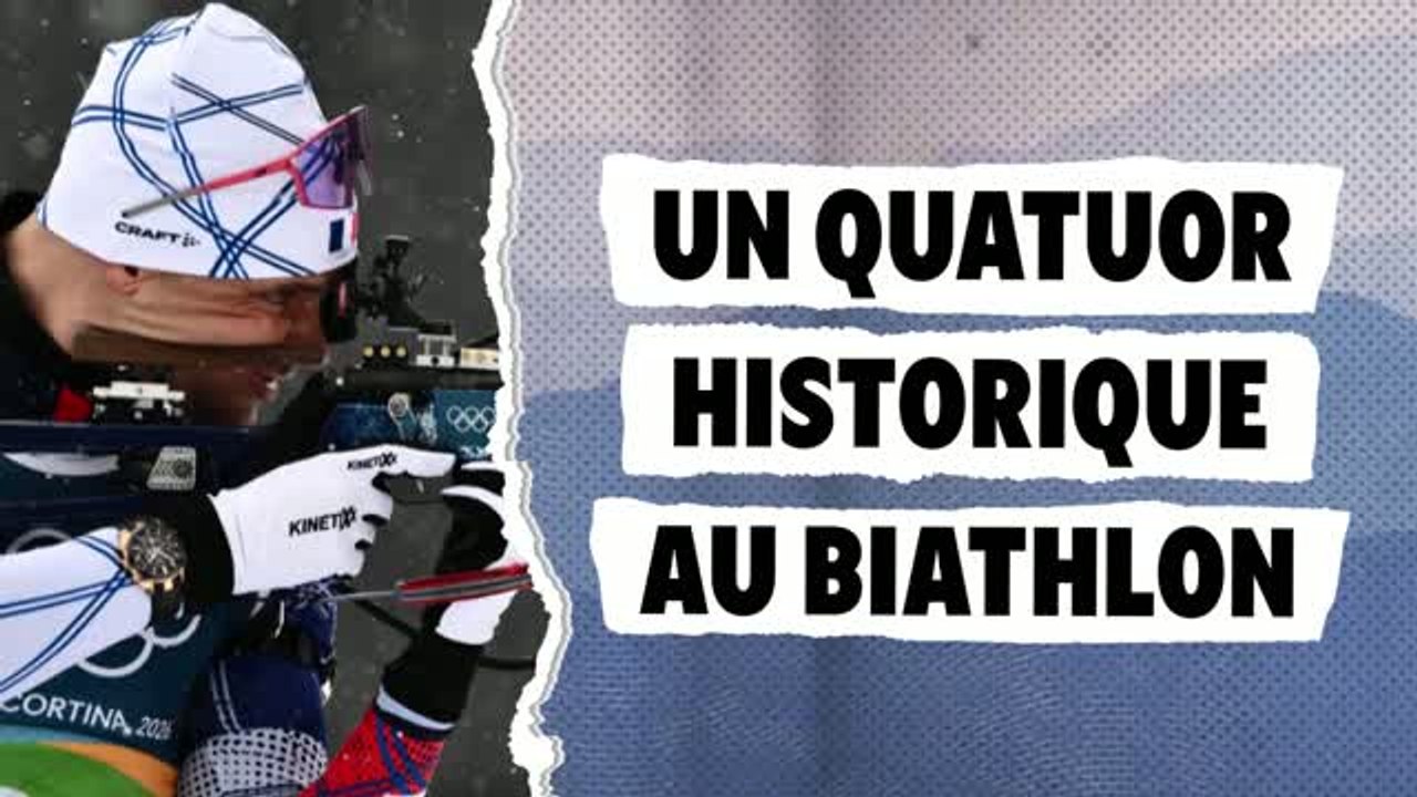 Breaking News - Un quatuor en or sur le relais hommes, moment historique pour la France !