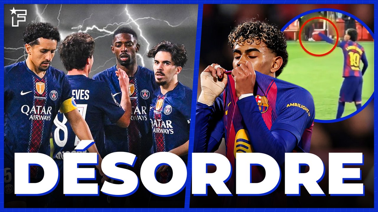 Le JT Foot Mercato : le geste étonnant de Lamine Yamal avec le Barça