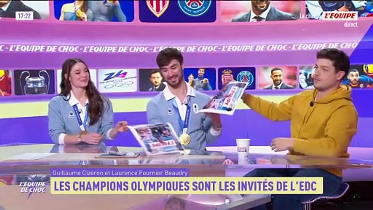 Cizeron : « On profite de ce moment » - Patinage artistique - Jeux Olympiques