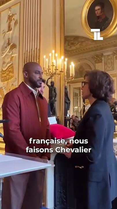 TL - Stomy Bugsy est nommé Chevalier de l'Ordre des Arts et des Lettres