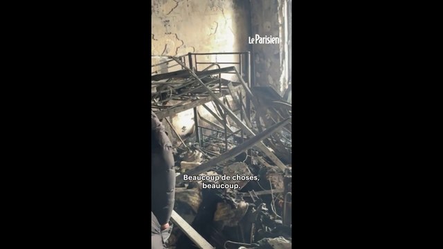 Ils sautent par la fenêtre pour fuir les flammes