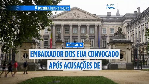 Bélgica convoca embaixador dos EUA após acusações de antissemitismo