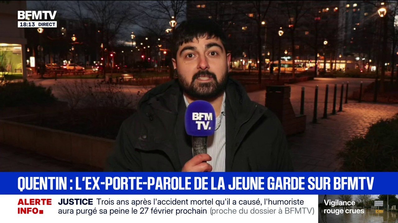 Jeune Garde Antifasciste mise en cause dans la mort de Quentin à Lyon: l'ancien porte-parole de l'organisation s'exprime sur BFMTV