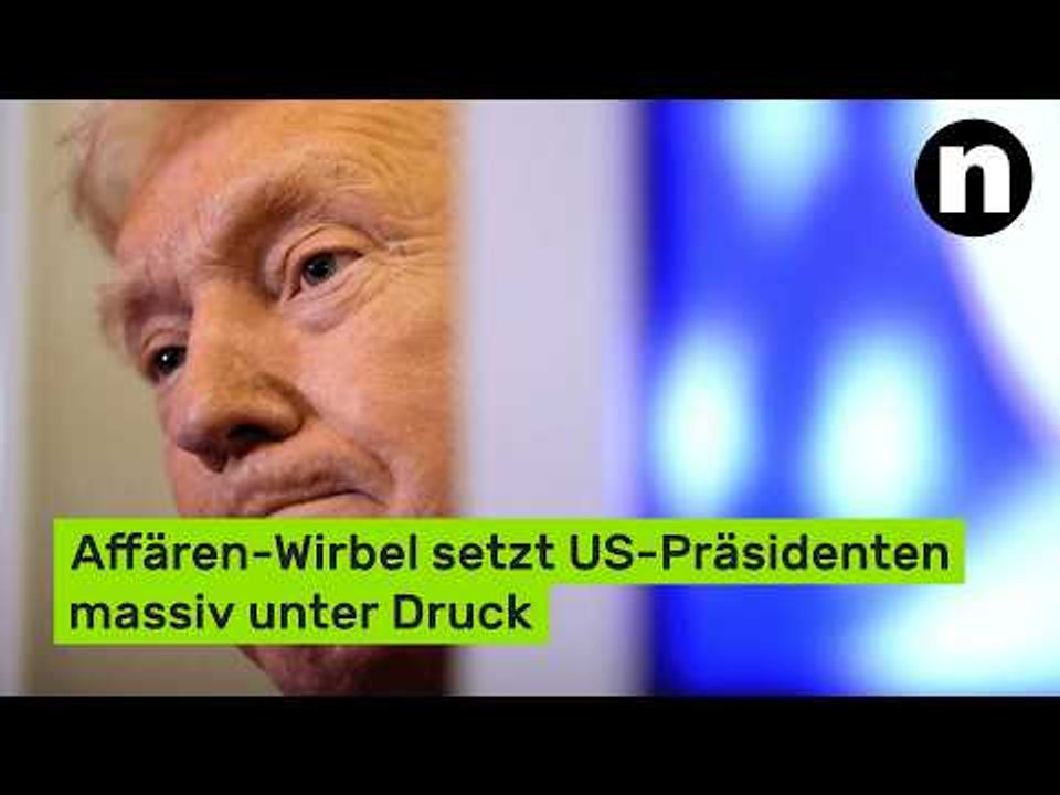Donald Trump: Affären-Wirbel setzt US-Präsidenten massiv unter Druck