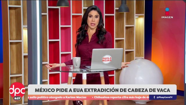 Sheinbaum rechaza asilo político a Karime Macías | DPC con Paola Rojas