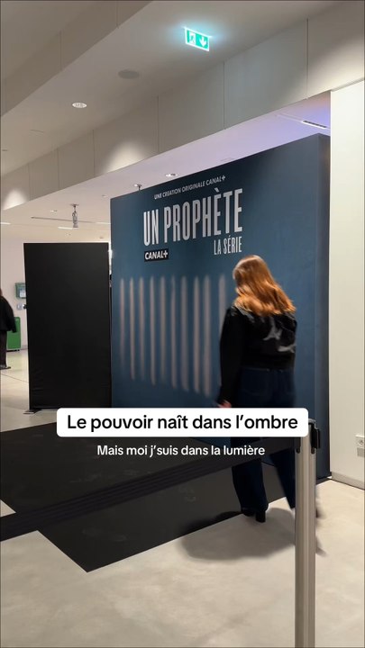 Avant-première de la serie #unprophete avec @CANAL+ et @dailymotion 😱