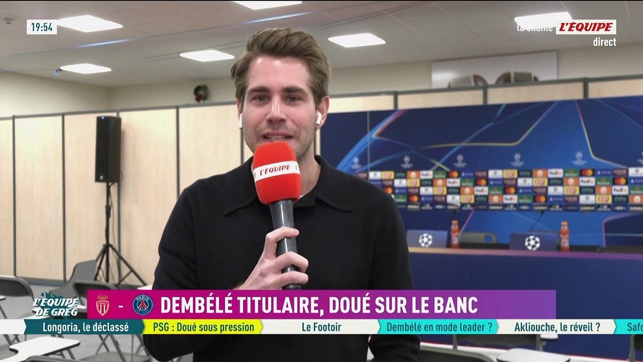 Ousmane Dembélé titulaire avec le PSG pour le play-off aller de Ligue des champions face à Monaco - Foot - Ligue des champions