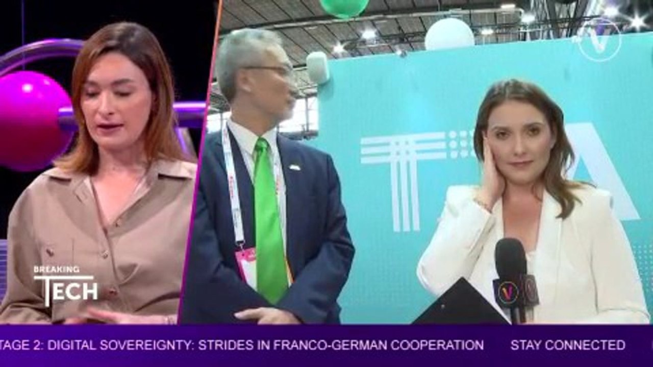 VTNEWS D1 1420 François Chih Chung Wu & Andrea T. J HsuTaiwan ambassador of France  Director General of National Science