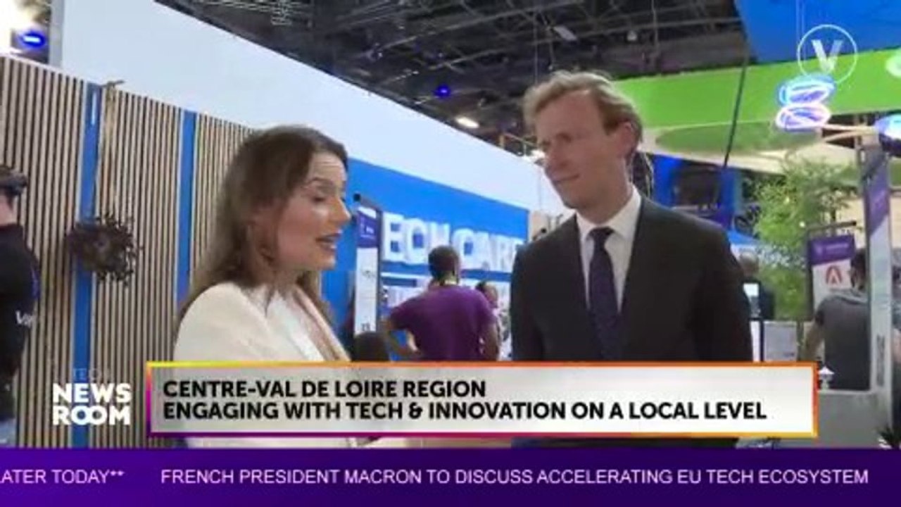 VT News D1 1530  Harold Huwart  Vice President responsible for economy, tourism and european affairs, Centre Val de Loire
