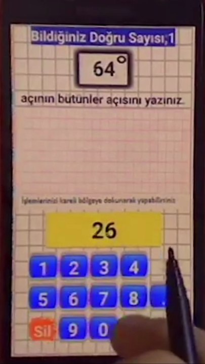 İki Paralel Doğru ve Kesenle Oluşan Açılar (Bütünler-Tümler-Ters Açılar)– 6. Sınıf Matematik #Shorts