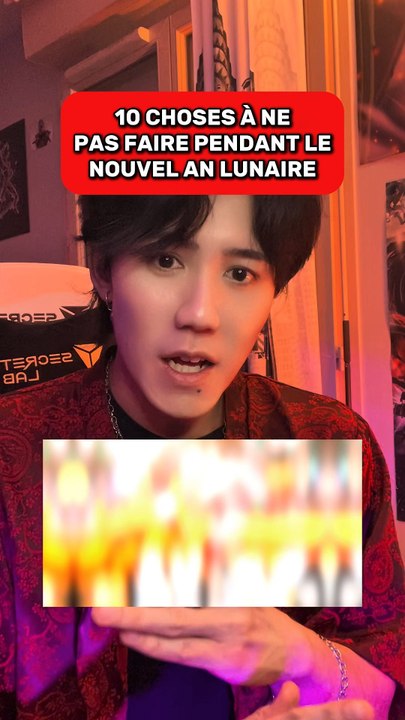 10 CHOSES À NE PAS FAIRE PENDANT LE NOUVEL AN LUNAIRE