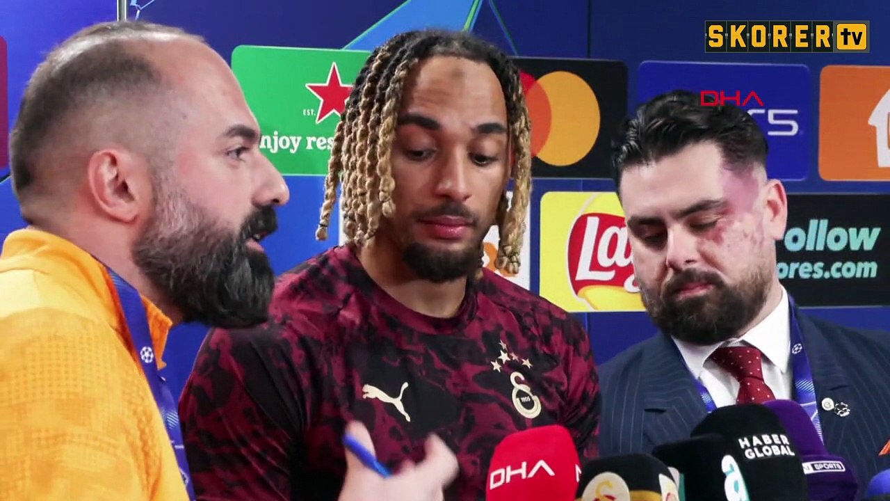 Galatasaray'da Sacha Boey: Golüm için kendimi ve galibiyet için takımı tebrik ediyorum