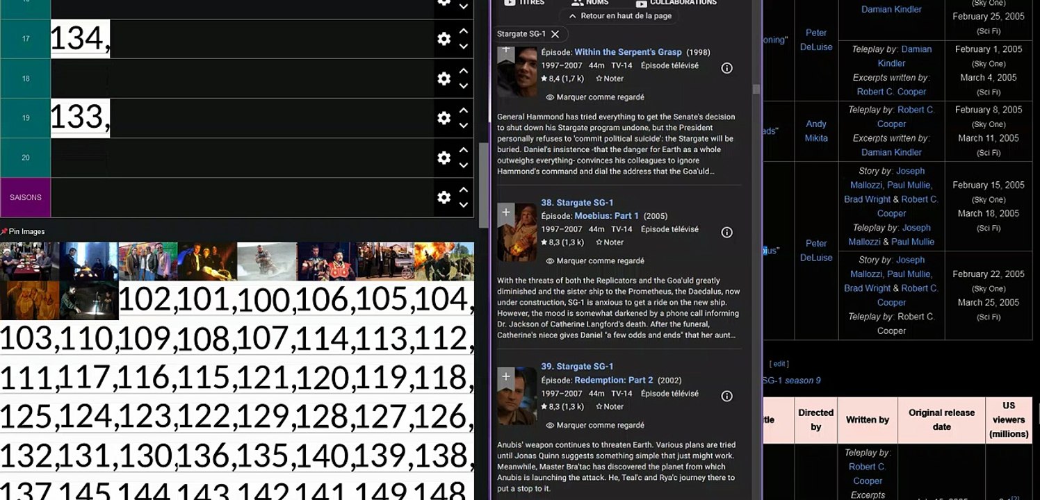 Stargate SG1 est sur Netflix ! mon TOP 20 des meilleurs épisodes de la série