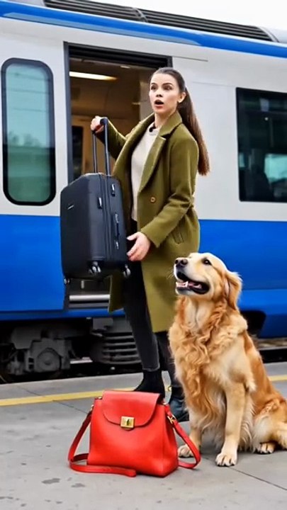 A Loyal Dog’s Heartwarming Journey at the Train Station