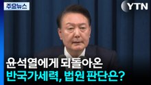 윤석열에게 되돌아온 '반국가세력'...법원 판단은? / YTN