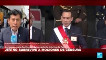 Informe desde Lima: Jerí es destituido por el Congreso de Perú; no sobrevivió a mociones de censura