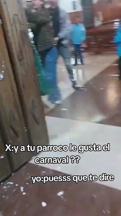 Carnaval en la iglesia