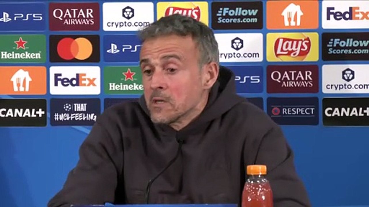 Luis Enrique sur la sortie sur blessure d’Ousmane Dembélé à Monaco : « Il a reçu un coup » - Foot - Ligue des champions - PSG
