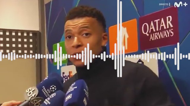Declaraciones de Kylian Mbappé tras el partido Benfica 0 - Real Madrid 1