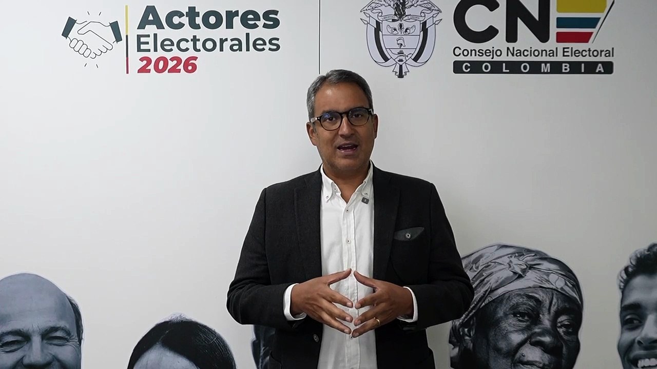 Gustavo Raad, asesor de Cooperación y Relaciones Internacionales del CNE.