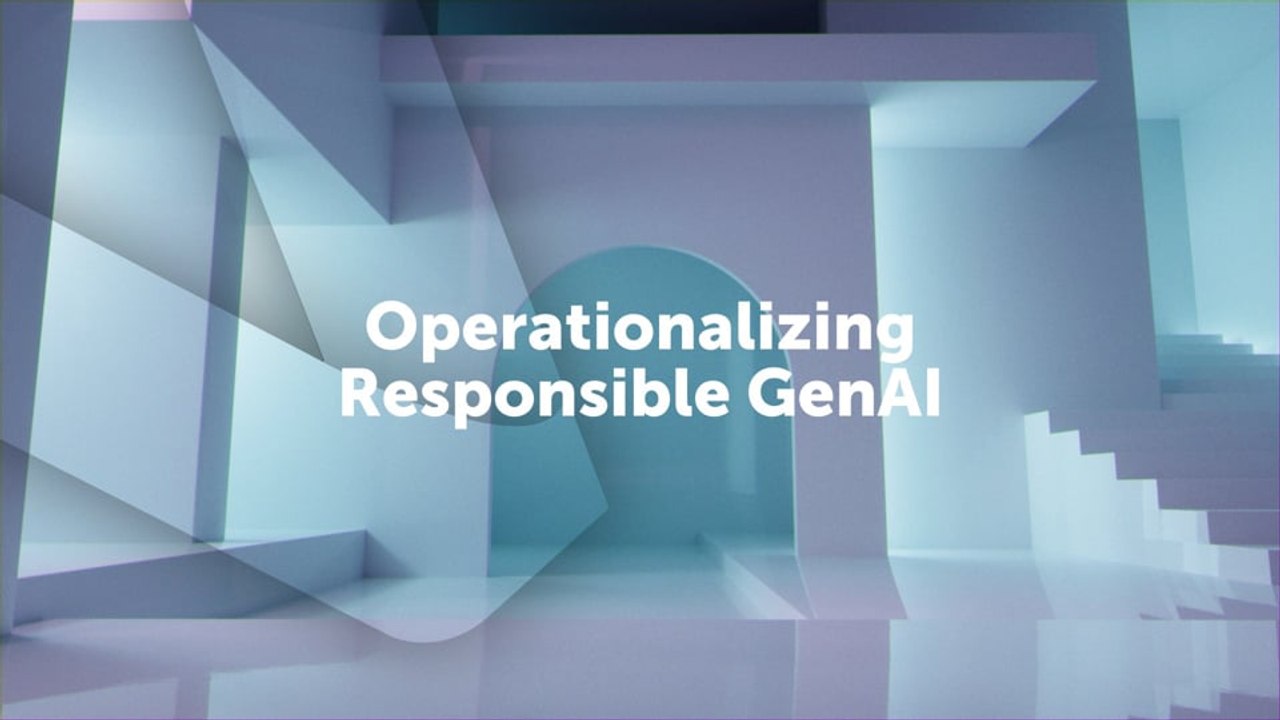 Operationalizing Responsible GenAI