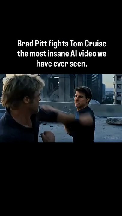 Brad Pitt vs Tom cruise fight Scene