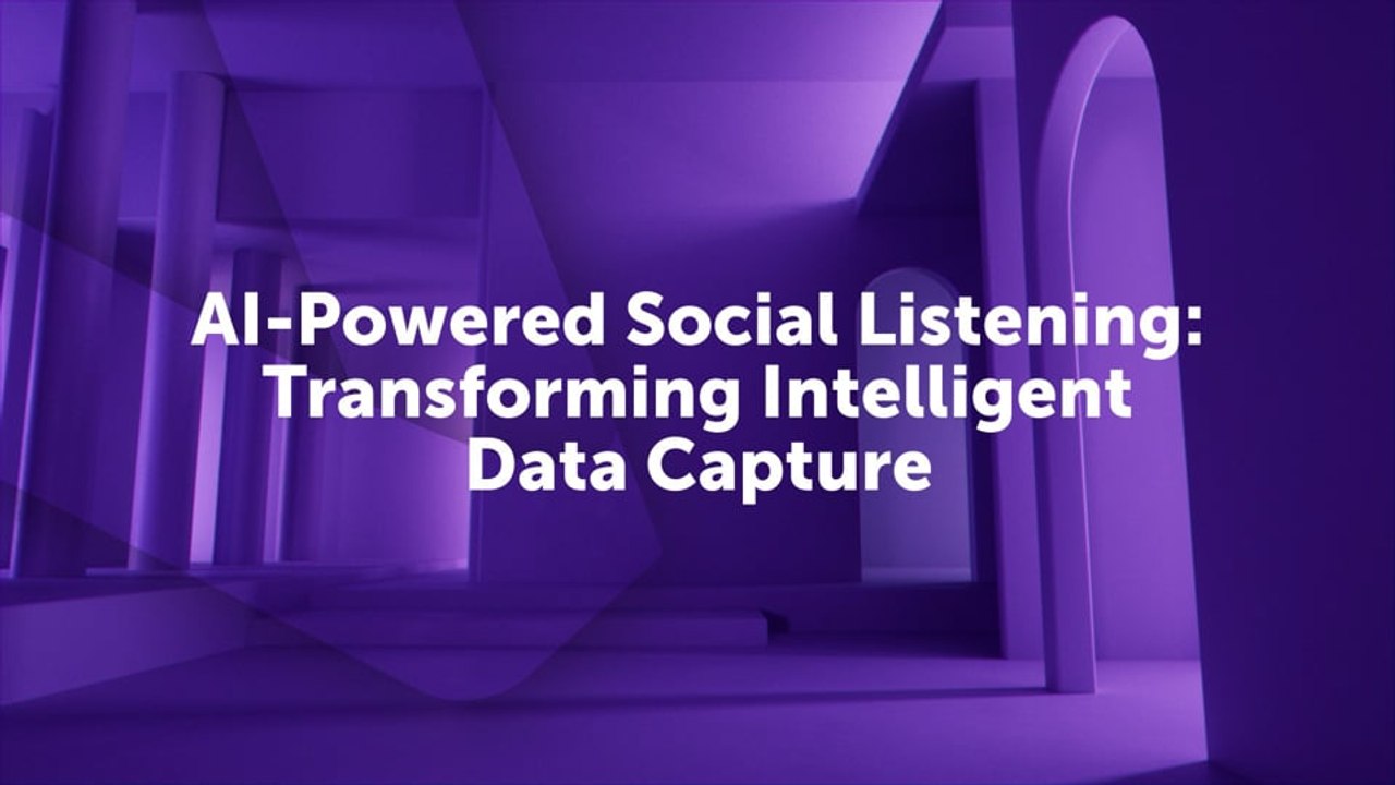 AI-Powered Social Listening Transforming Intelligent Data Capture
