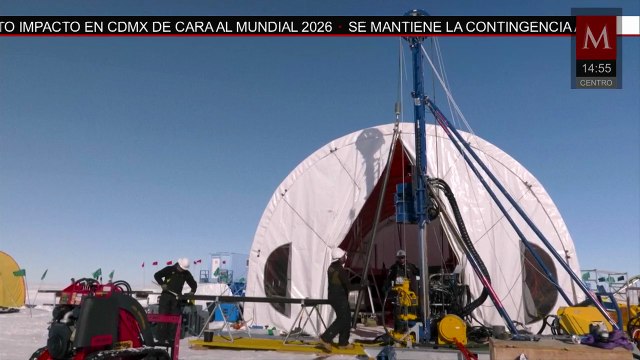 Científicos perforan el corazón de la Antártida para entender el calentamiento global