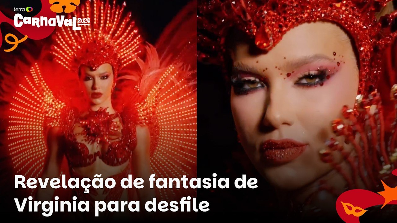 Virginia revela fantasia para estreia como rainha de bateria da Grande Rio