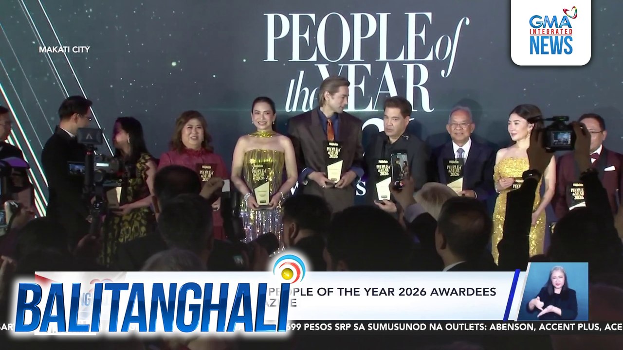 Jessica Soho, isa sa People of the Year 2026 Awardees ng PeopleAsia Magazine | Balitanghali