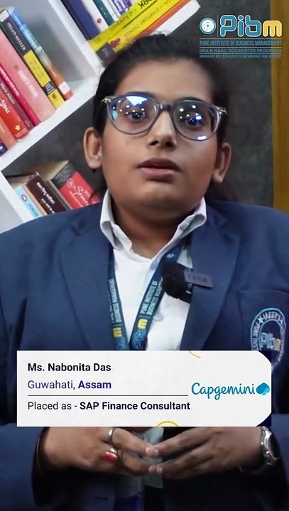 PIBM to Capgemini | SAP Consultant | MBA & PGDM Placements | Batch 2024–26