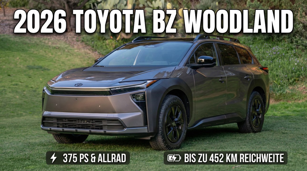 2026 Toyota bZ Woodland – Das kann der EV-Crossover