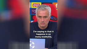 Mourinho QUESTIONS Vinicius celebration