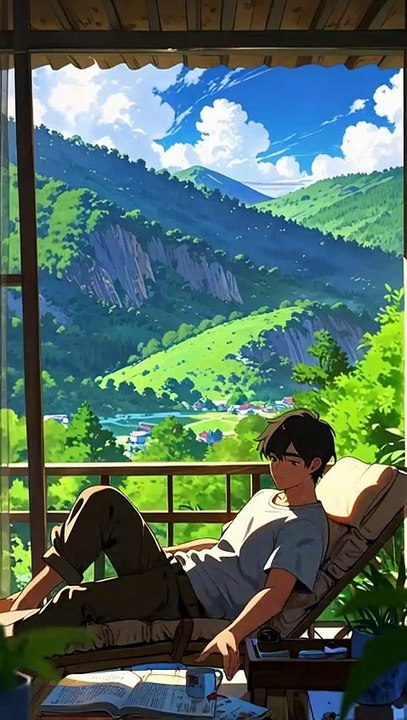 Morning Coffee in the Mountain Valley