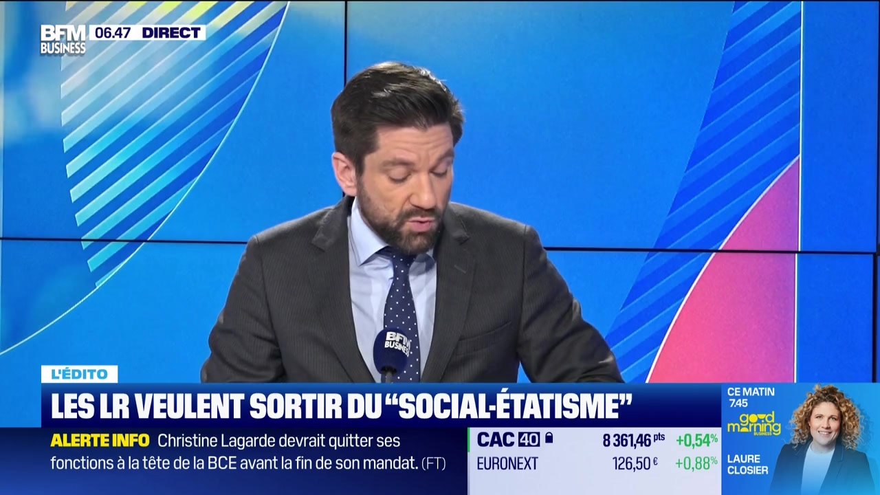 L'Edito de Raphaël Legendre : Les LR veulent sortir du "social-étatisme" - 18/02