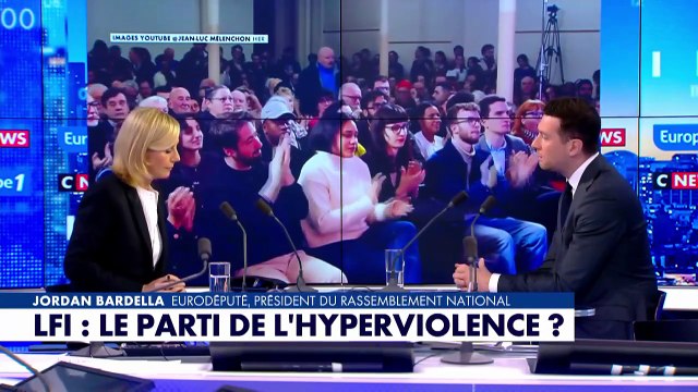 Jean-Luc Mélenchon «est le déshonneur de la République française», assène Jordan Bardella