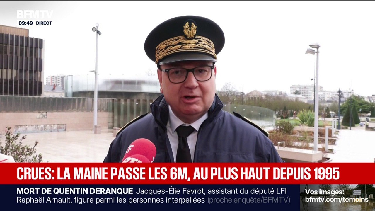 Crues: une personne disparue dans le Maine-et-Loire, "peu de chances" de la retrouver déplore le préfet