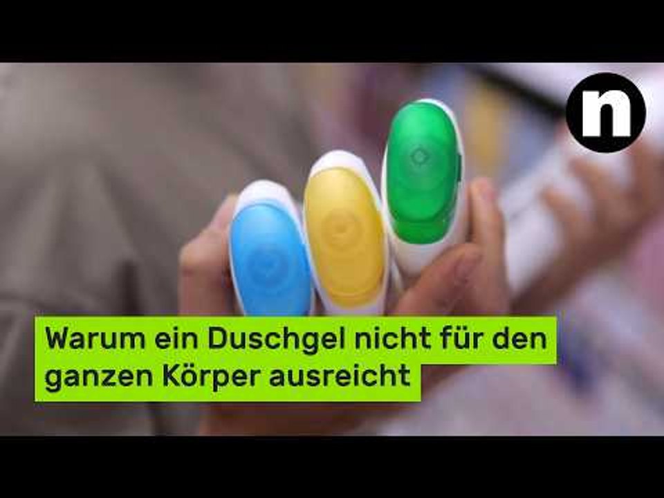 Hygiene-Fehler: Warum ein Duschgel nicht für den ganzen Körper ausreicht
