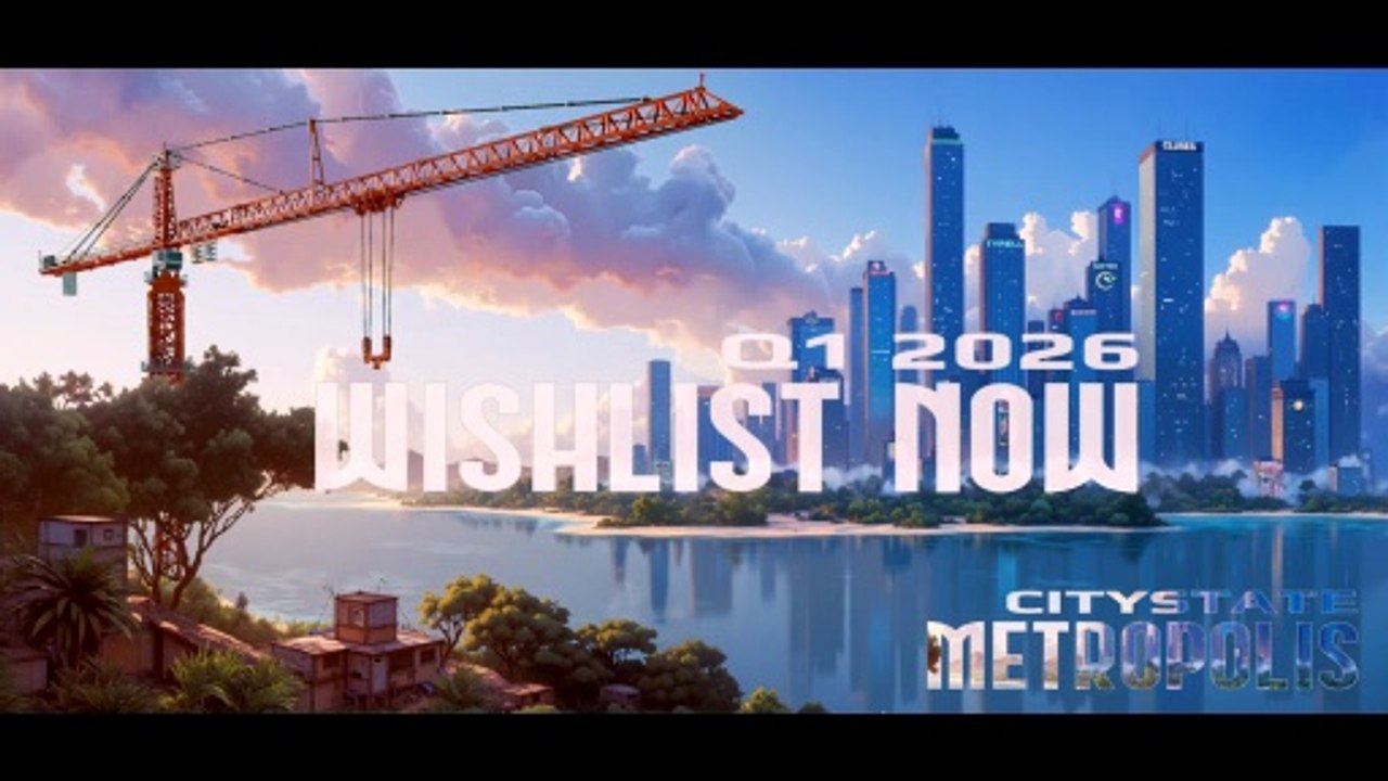 Citystate Metropolis Gameplay Trailer (2026) | Next-Gen City Builder with 1M+ Population