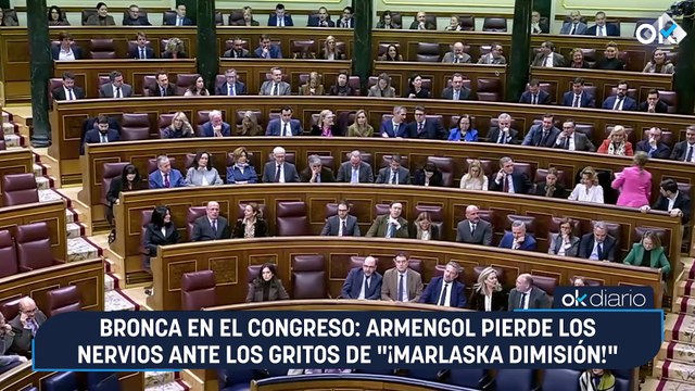 Bronca en el Congreso: Armengol pierde los nervios ante los gritos de “¡Marlaska dimisión!”