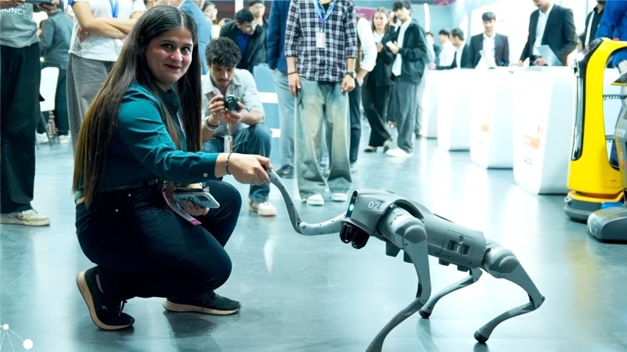 Brought only for projection: Galgotias University staff clarifies after Chinese robodog row
