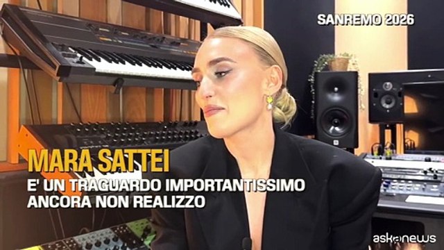 Sanremo, Mara Sattei: Il festival è un traguardo importantissimo