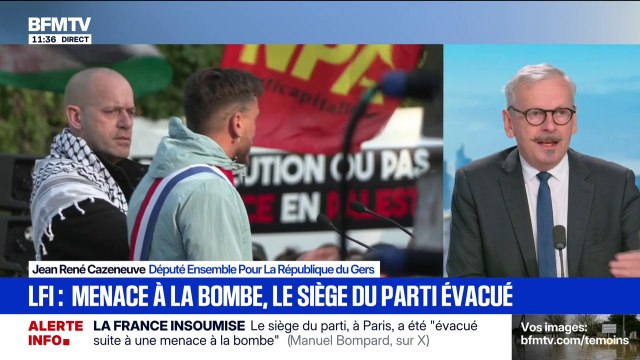 Jean-René Cazeneuve (Ensemble): On est responsable des députés qu'on choisit et les députés sont responsables des collaborateurs qu'ils choisissent